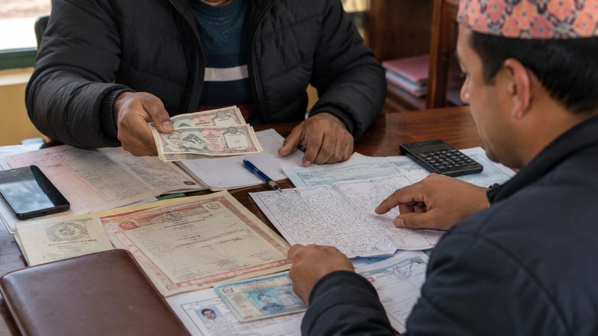 how to verify land in nepal