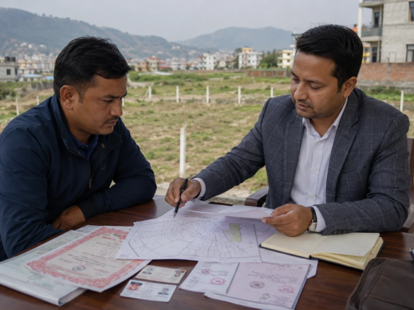 how to sell land in nepal