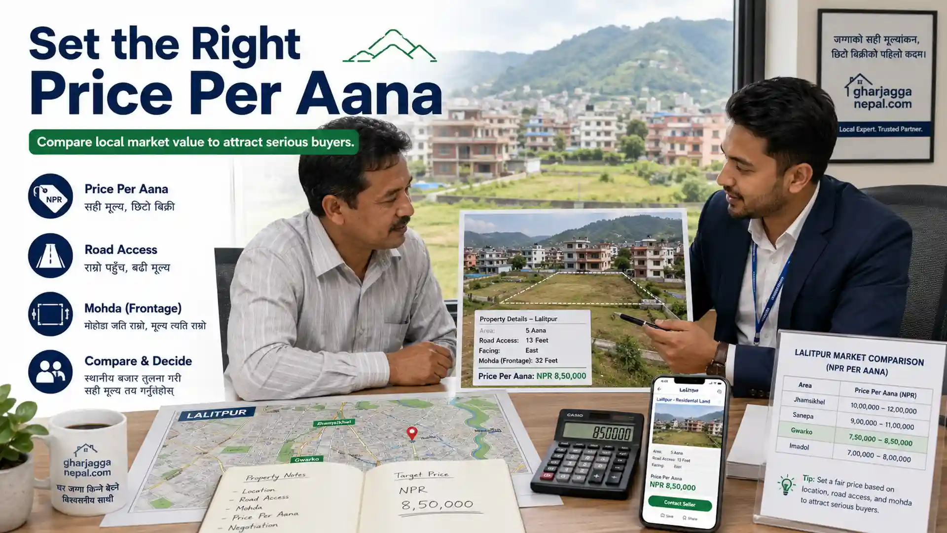 how to sell land in nepal