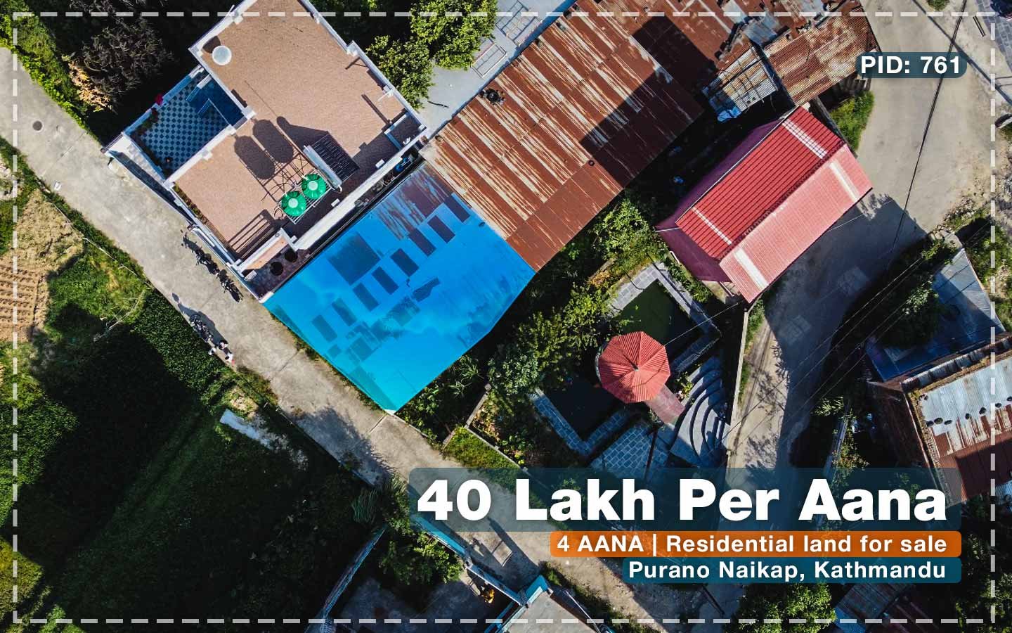 Residential land for sale in Purano Naikap ThakurGaun Kathmandu