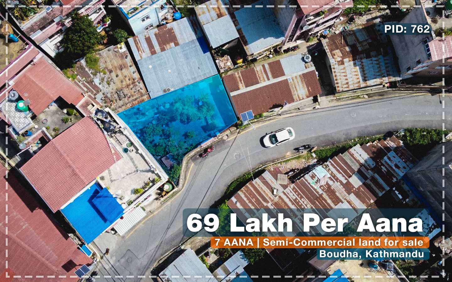 Residential land for sale in Boudha, Kathmandu
