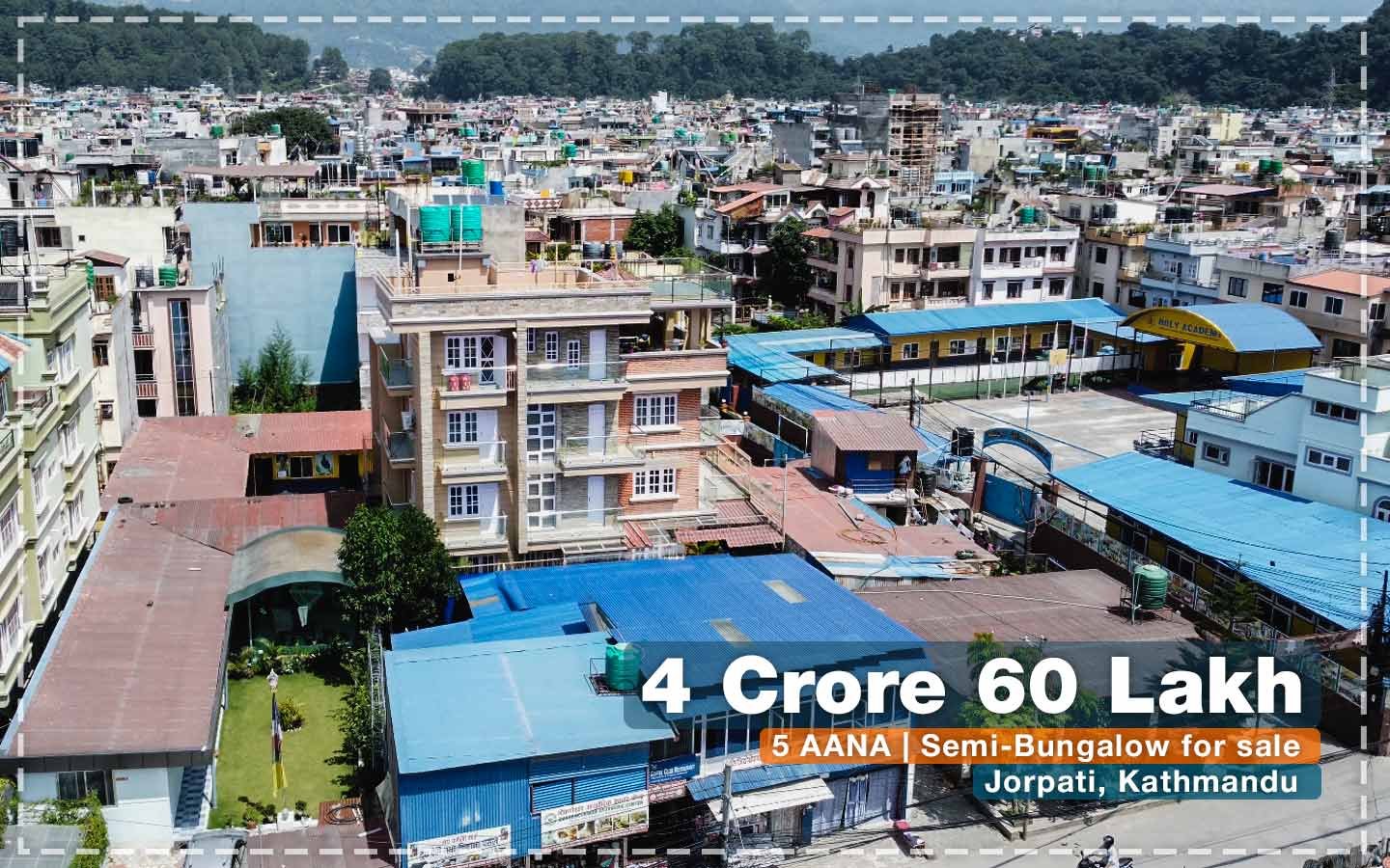 Semi-bungalow house for sale in Jorpati, Kathmandu
